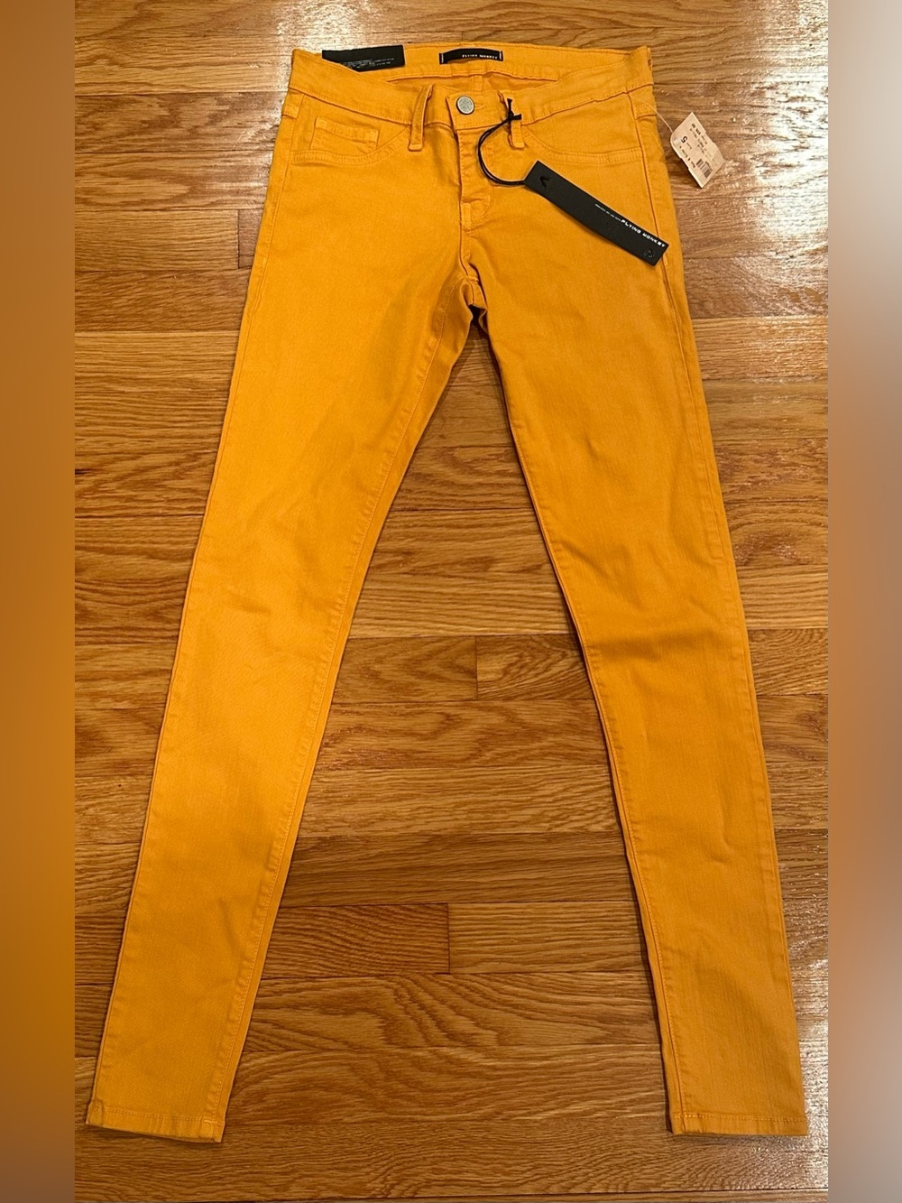 Flying Monkey Mustard Skinny Jeans Size 5